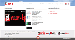 Desktop Screenshot of nur-is.com.tr